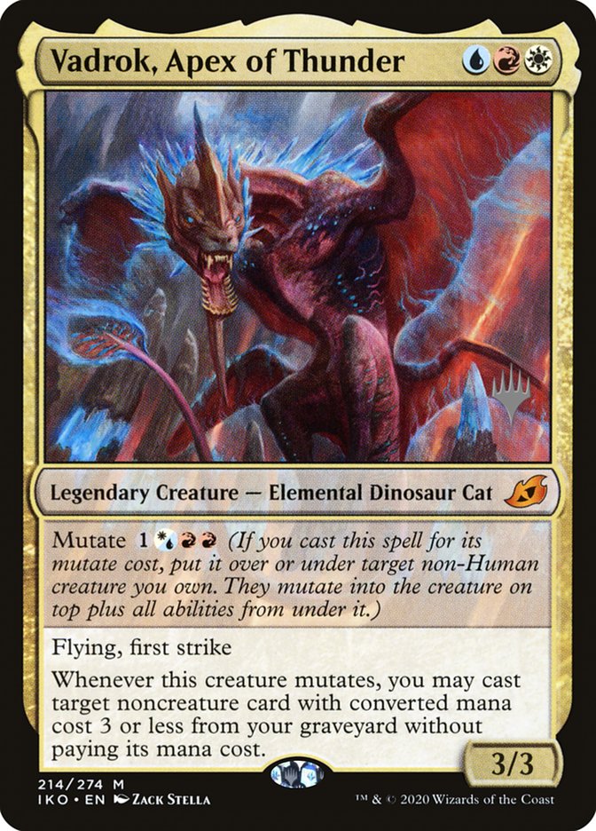 Vadrok, Apex of Thunder (Promo Pack) [Ikoria: Lair of Behemoths Promo Pack]