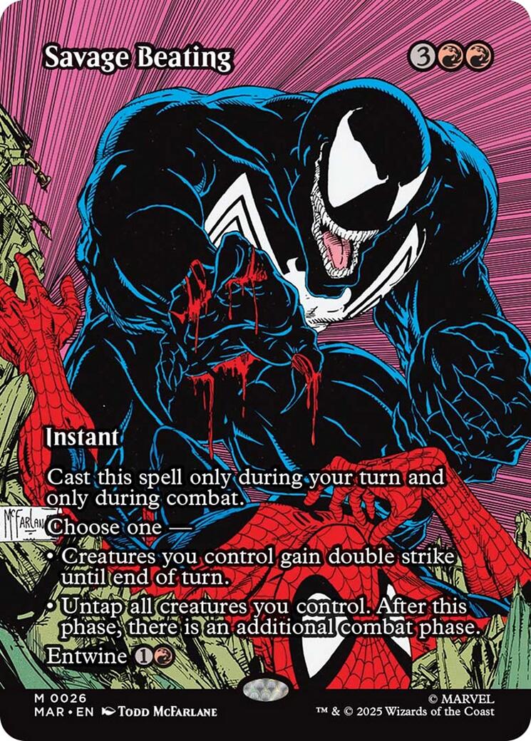 Savage Beating (Borderless) [Marvel's Spider-Man: Eternal-Legal]