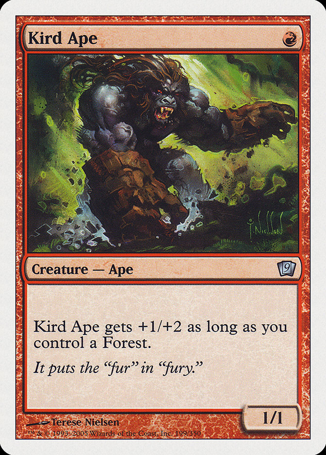 (Oversized) Kird Ape (9th Edition) [Oversize Cards]