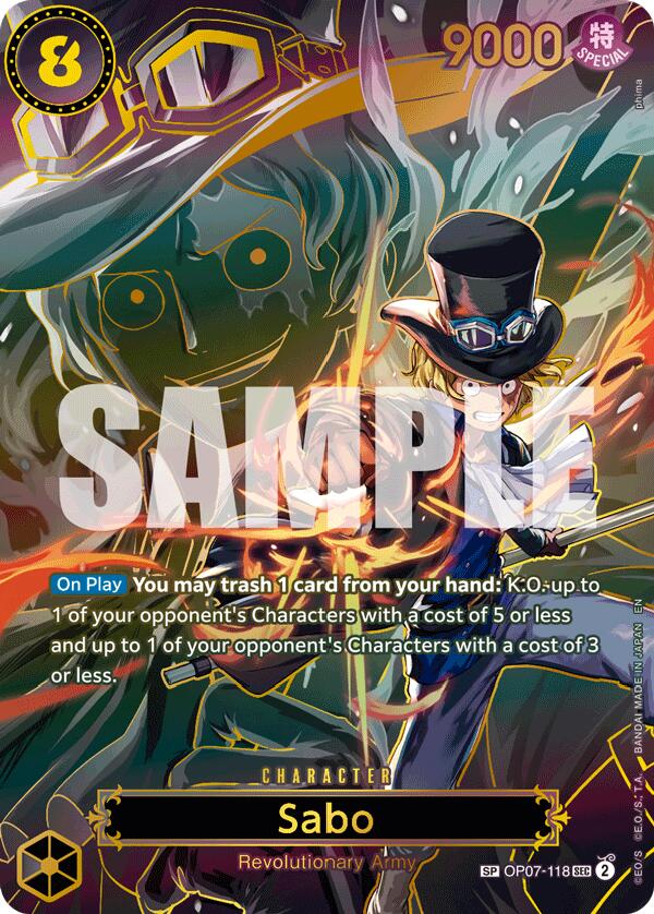 Sabo (OP07-118) (SP) [Carrying On His Will]