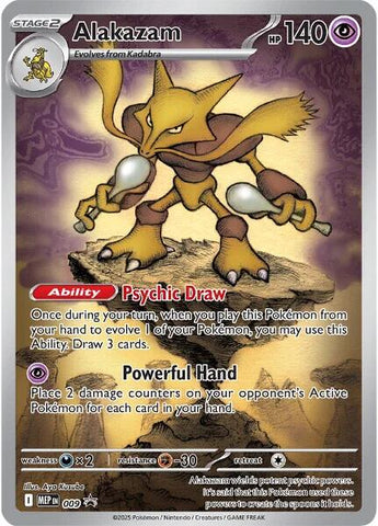Alakazam (009) [Mega Evolutions: Black Star Promos]