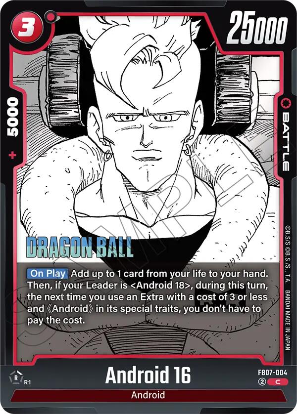 Android 16 [Manga Booster 02]