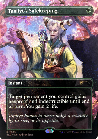 Tamiyo's Safekeeping (2335) (Confetti Foil) [Secret Lair Drop Series]