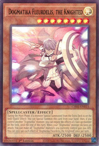 Dogmatika Fleurdelis, the Knighted [CH01-EN015] Ultra Rare