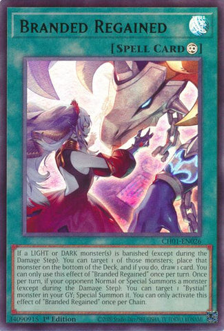 Branded Regained [CH01-EN026] Ultra Rare