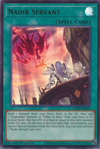 Nadir Servant [CH01-EN027] Ultra Rare