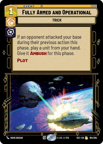 Fully Armed and Operational (194/264) (194/264) [Secrets of Power]