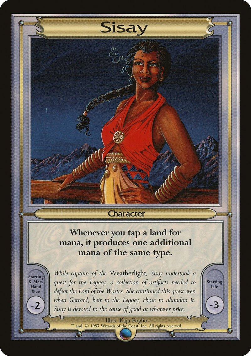 (Oversized Vanguard) Sisay [Vanguard Series]