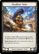 Headliner Helm [HVY202] (Heavy Hitters) Cold Foil