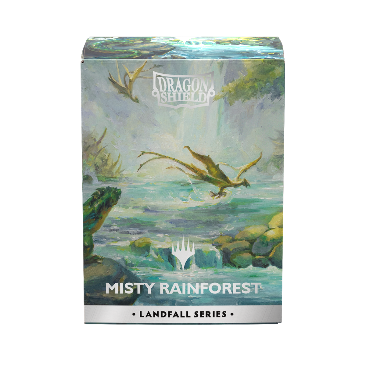 Dragon Shield: Standard 100ct Sleeves - Landfall Series - Misty Rainforest (Dual Matte)
