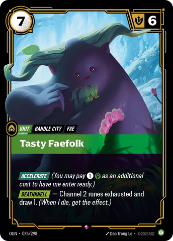 front of card Tasty Faefolk [Origins] #075
