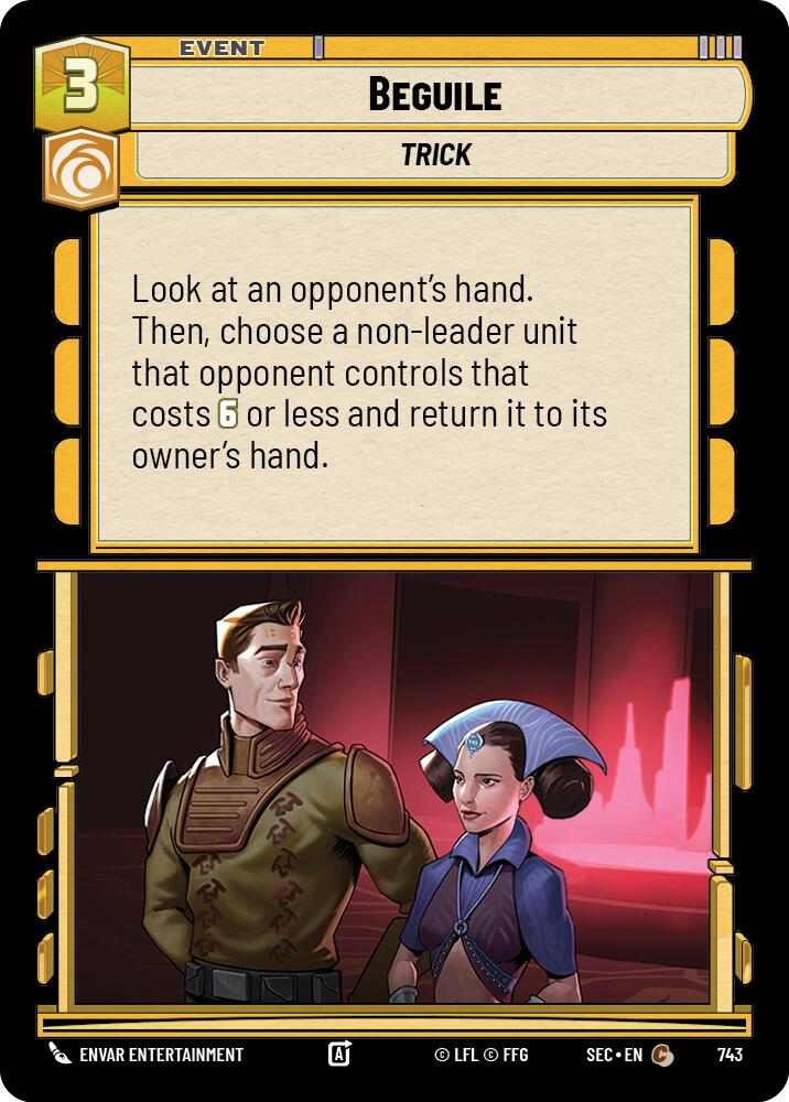 Beguile (743) (Foil) (743) [Secrets of Power]