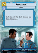 Retaliation (833) (Hyperspace Foil) (833) [Secrets of Power]
