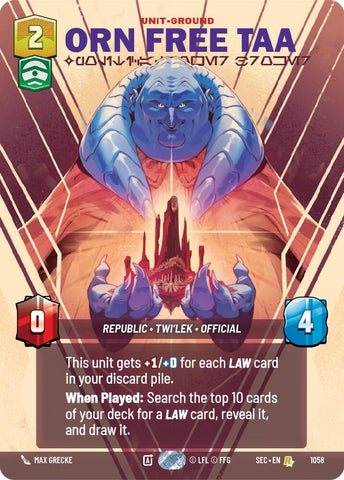 Orn Free Taa - Political Power Broker (Prestige) (1058) (1058) [Secrets of Power]