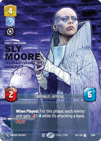 Sly Moore - Witness to Power (Prestige Foil) (1088) (1088) [Secrets of Power]