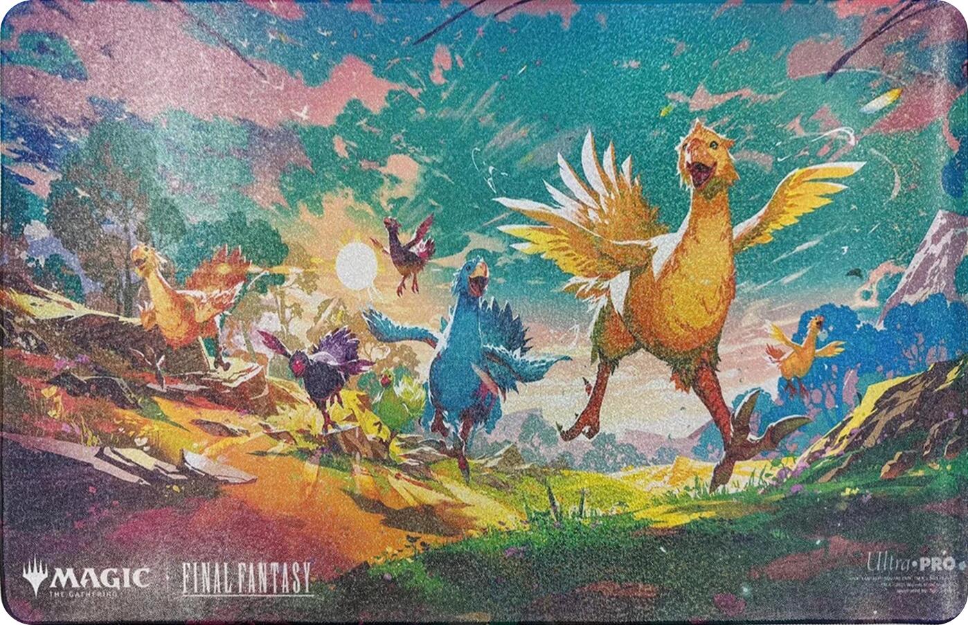 Ultra PRO: Holofoil Playmat - FINAL FANTASY (Running Chocobos)