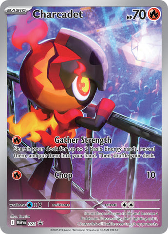 Charcadet (022) [Mega Evolutions: Black Star Promos]