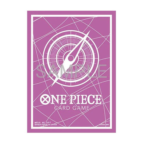 One Piece CG Card Sleeves - Standard Purple - (70ct)