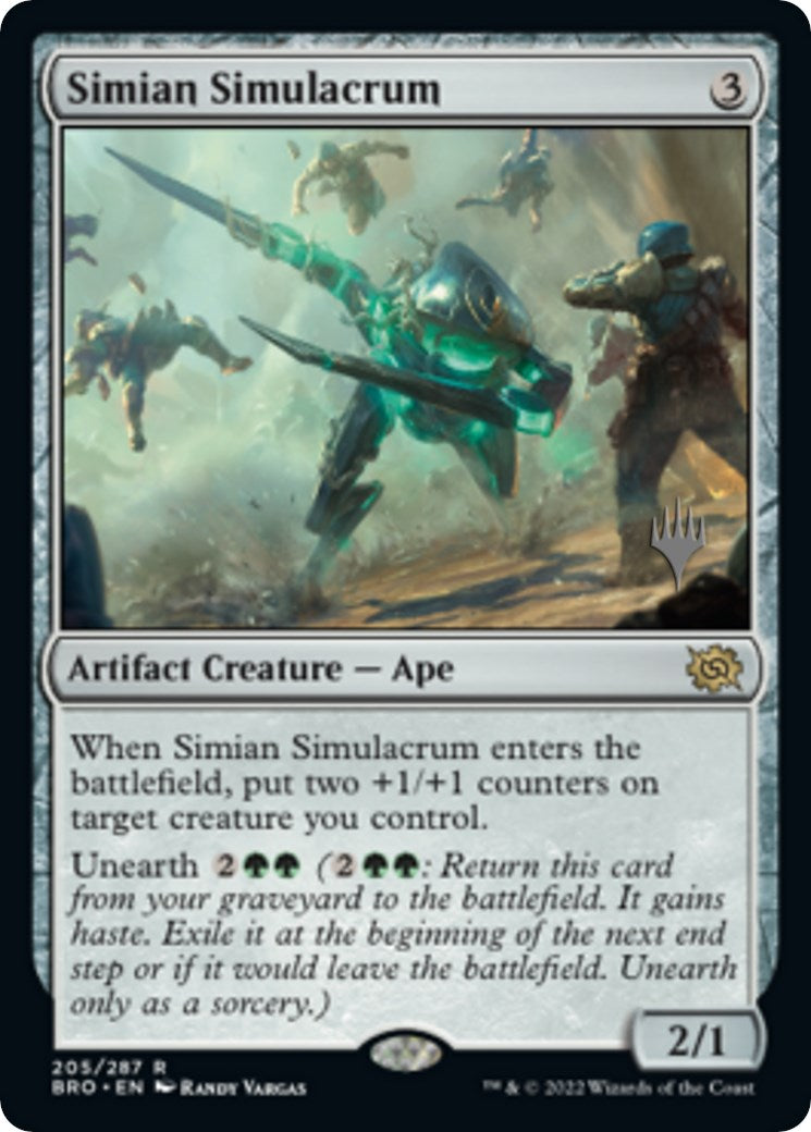 Simian Simulacrum (Promo Pack) [The Brothers' War Promo Pack]