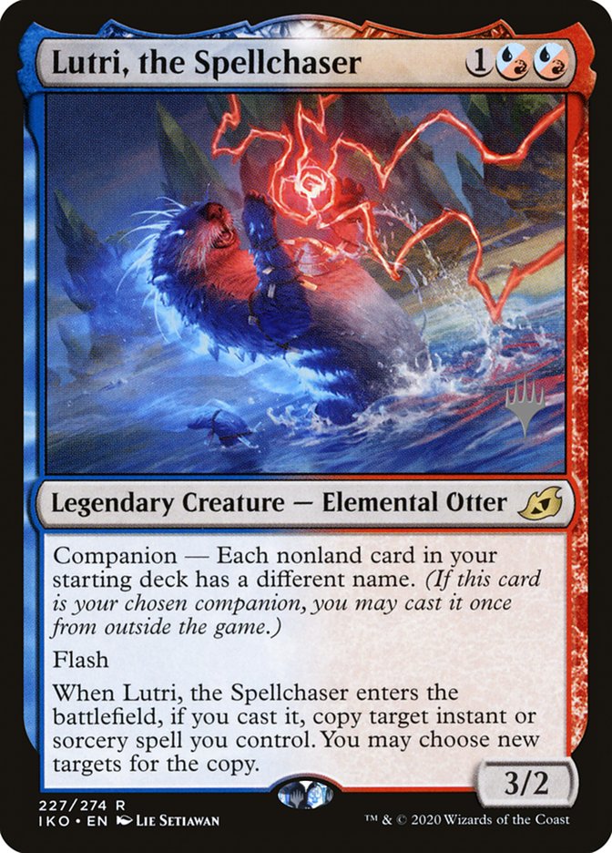 Lutri, the Spellchaser (Promo Pack) [Ikoria: Lair of Behemoths Promo Pack]