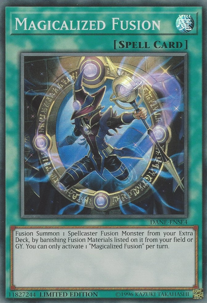 yugioh fusion spell cards Yu-Gi-Oh! Weapon - SGX1-ENI16 - Common This is of the Secret Rare rarity. YuGiOh Trading Card Game Legendary