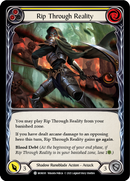 Rip Through Reality (Yellow) [MON181-RF] (Monarch) 1st Edition Rainbow Foil
