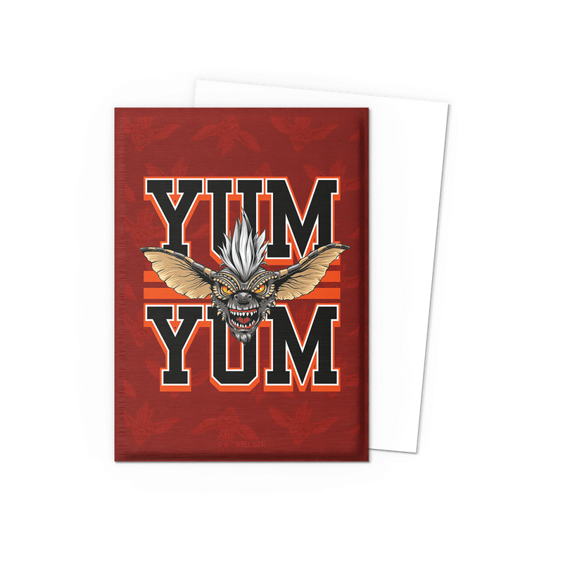 Dragon Shield: Standard 100ct Brushed Art Sleeves - Gremlins 'Yum Yum'