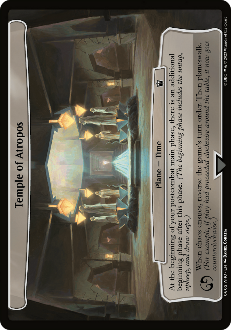 (Oversized Plane) Temple of Atropos [Doctor Who Planes]