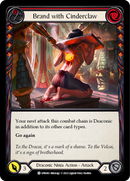 Brand with Cinderclaw (Red) [UPR060] (Uprising) Rainbow Foil