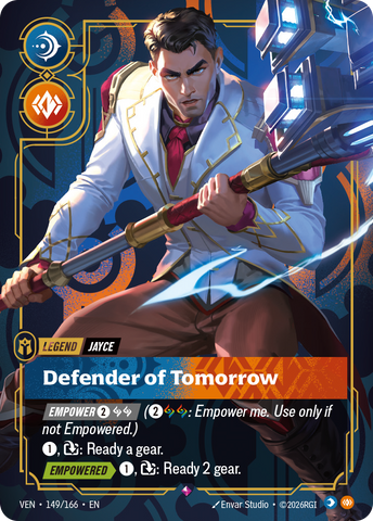 front of card Jayce - Defender of Tomorrow [Vendetta] 149/166