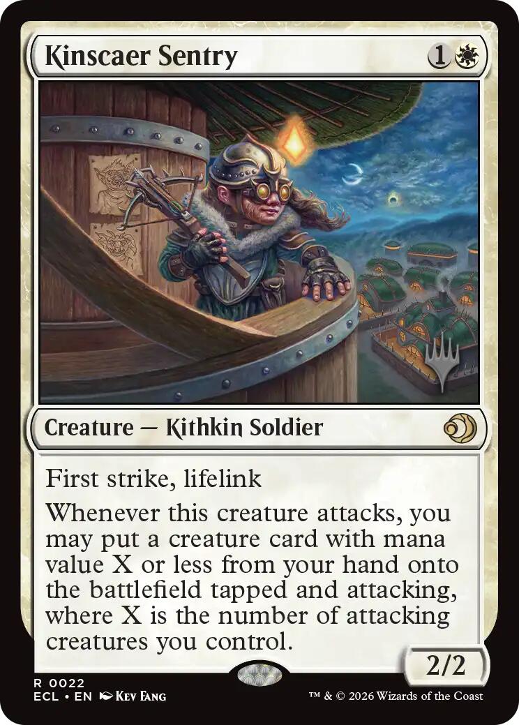 Kinscaer Sentry [Lorwyn Eclipsed Promo Pack]