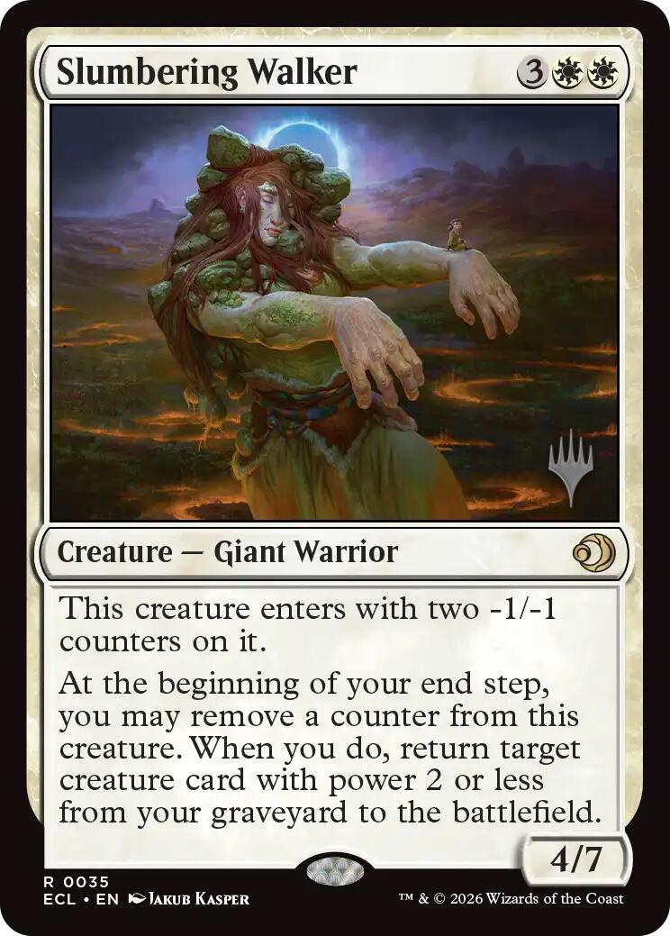 Slumbering Walker [Lorwyn Eclipsed Promo Pack]