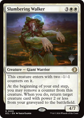 Slumbering Walker [Lorwyn Eclipsed Promo Pack]