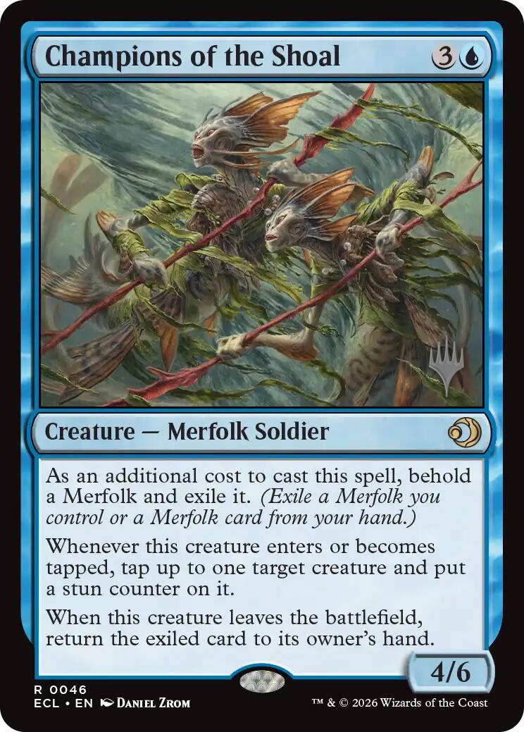 Champions of the Shoal [Lorwyn Eclipsed Promo Pack]