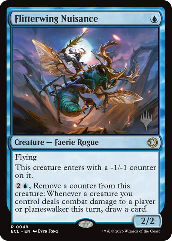 Flitterwing Nuisance [Lorwyn Eclipsed Promo Pack]