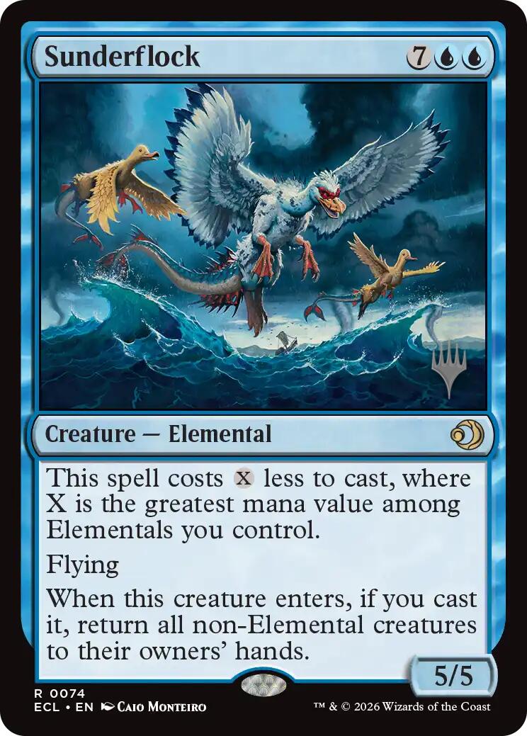 Sunderflock [Lorwyn Eclipsed Promo Pack]