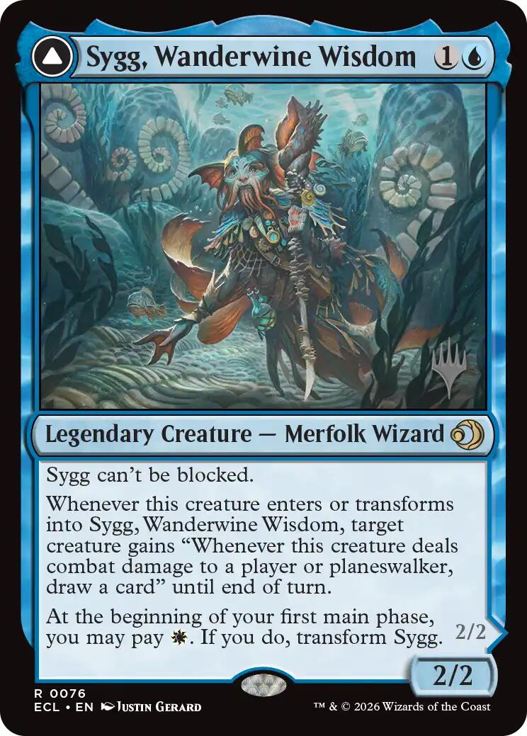 Sygg, Wanderwine Wisdom [Lorwyn Eclipsed Promo Pack]