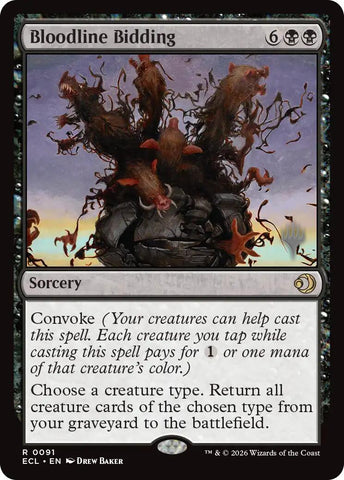 Bloodline Bidding [Lorwyn Eclipsed Promo Pack]