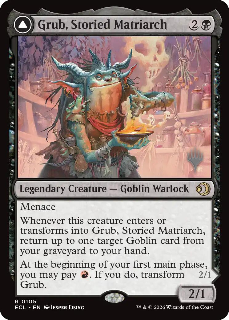 Grub, Storied Matriarch [Lorwyn Eclipsed Promo Pack]