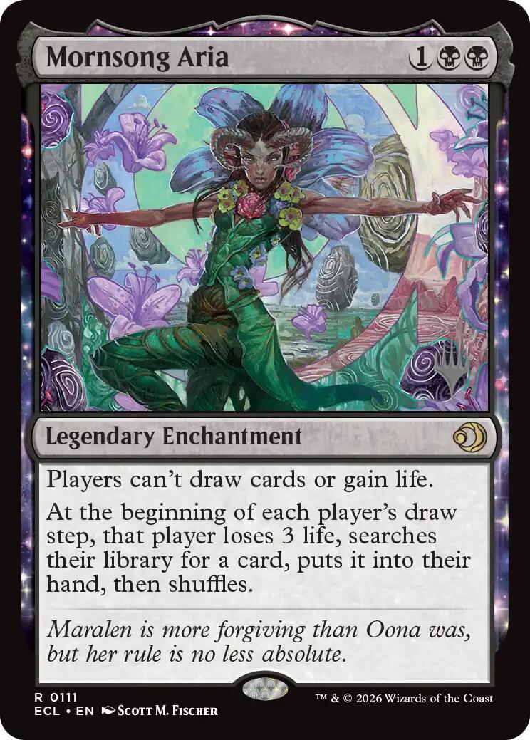 Mornsong Aria [Lorwyn Eclipsed Promo Pack]