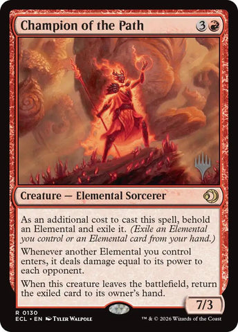 Champion of the Path [Lorwyn Eclipsed Promo Pack]