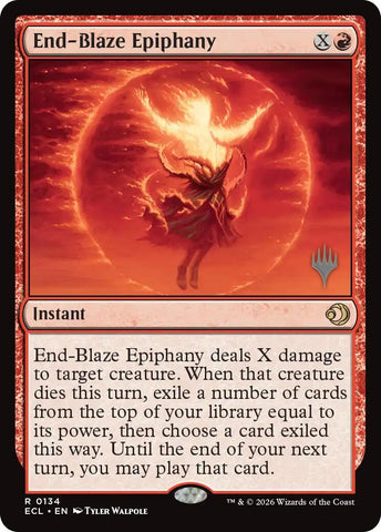 End-Blaze Epiphany [Lorwyn Eclipsed Promo Pack]