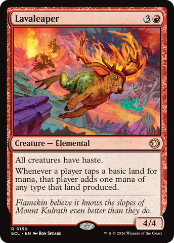 Lavaleaper [Lorwyn Eclipsed Promo Pack]