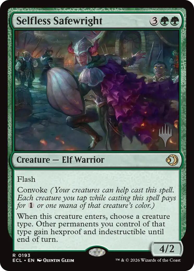 Selfless Safewright [Lorwyn Eclipsed Promo Pack]
