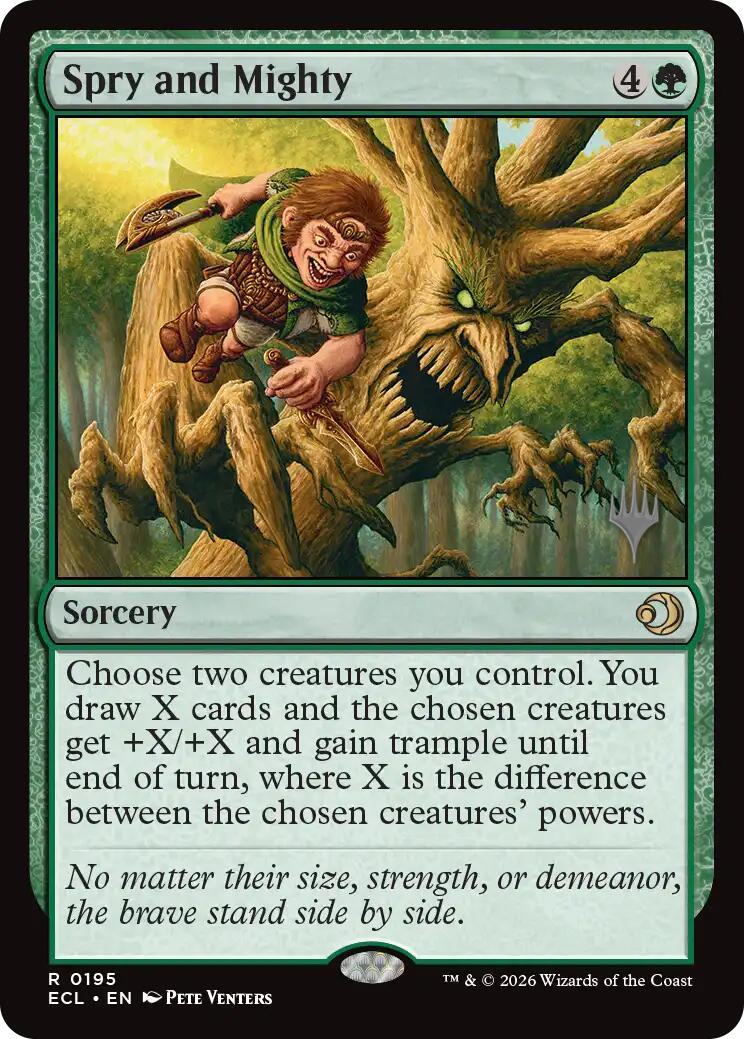 Spry and Mighty [Lorwyn Eclipsed Promo Pack]