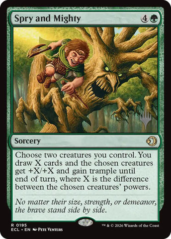 Spry and Mighty [Lorwyn Eclipsed Promo Pack]