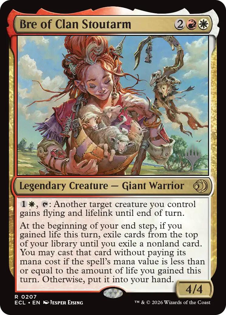 Bre of Clan Stoutarm [Lorwyn Eclipsed Promo Pack]