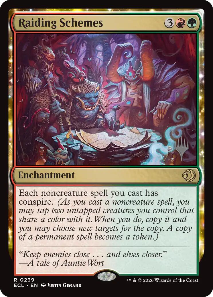 Raiding Schemes [Lorwyn Eclipsed Promo Pack]