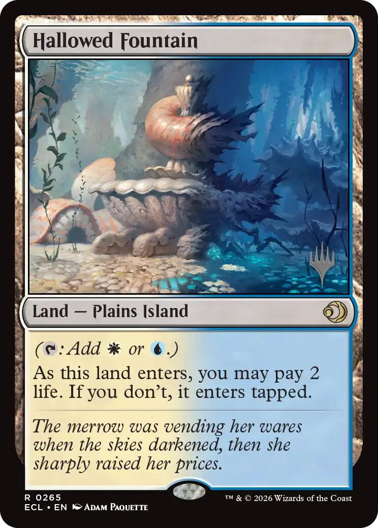 Hallowed Fountain [Lorwyn Eclipsed Promo Pack]
