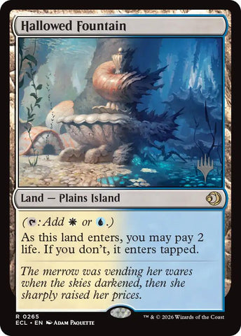 Hallowed Fountain [Lorwyn Eclipsed Promo Pack]